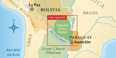 Mapa Rio-Paragwaj